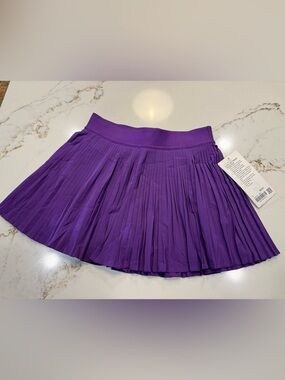 Lululemon Varsity High-Rise Pleated Tennis Skirt NWT
